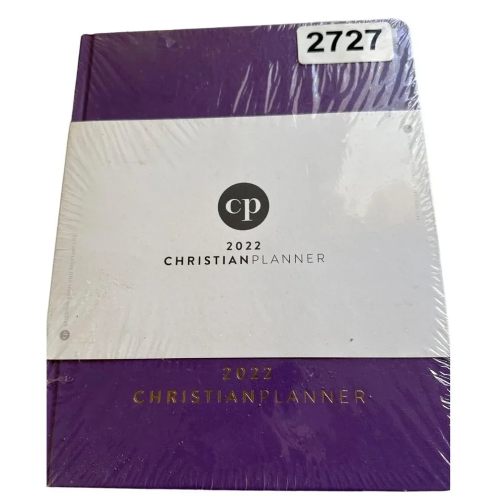 Christian Planner 2024 Ultra Violet Classic Bound Journal New Hardcover Sku 2727